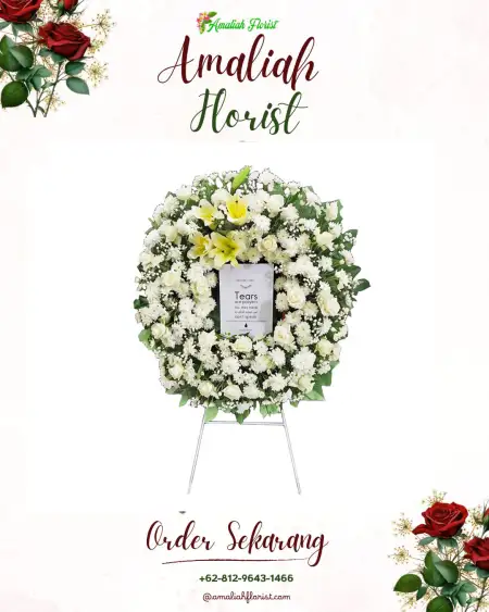 Krans Bunga Duka Argasoka